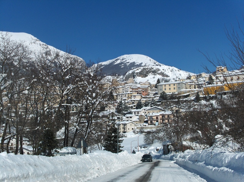 Neve Borgo di Barrea